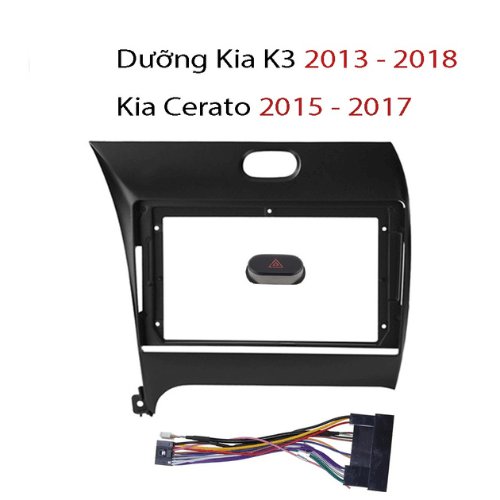 Mặt dưỡng màn hình DVD Android Kia K3/Cerato